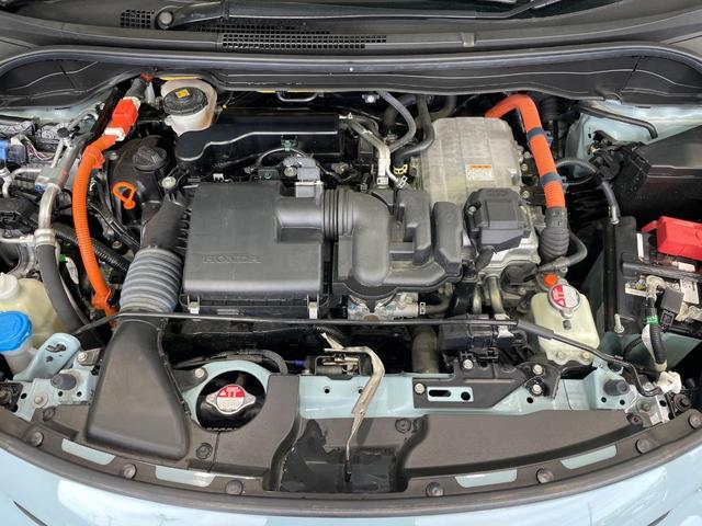 フィット e:HEVクロスター 純正9型ナビ バックカメラ 衝突軽減 レーダークルーズ ドラレコ コーナーセンサー スマートキー LEDヘッド ルーフレール ETC2.0 車線逸脱警報 オートライト(18枚目)