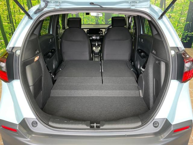 フィット e:HEVクロスター 純正9型ナビ バックカメラ 衝突軽減 レーダークルーズ ドラレコ コーナーセンサー スマートキー LEDヘッド ルーフレール ETC2.0 車線逸脱警報 オートライト(48枚目)