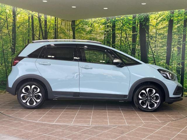 フィット e:HEVクロスター 純正9型ナビ バックカメラ 衝突軽減 レーダークルーズ ドラレコ コーナーセンサー スマートキー LEDヘッド ルーフレール ETC2.0 車線逸脱警報 オートライト(52枚目)