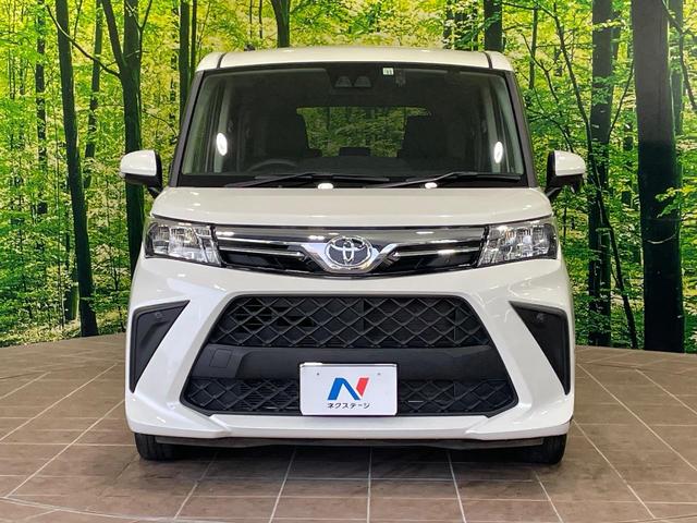 ルーミー G 両側電動スライドドア 純正ナビ バックカメラ 衝突軽減 ドラレコ コーナーセンサー スマートキー LEDヘッド 車線逸脱警報 オートライト オートエアコン Bluetooth CD(15枚目)