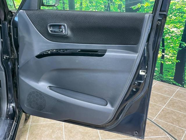 パレットSW TS ターボ 両側電動スライドドア 純正ナビ スマートキー HIDヘッド ETC オートライト オートエアコン 純正14インチアルミ CD DVD フルセグ 革巻きハンドル プライバシーガラス ドアバイザー(33枚目)