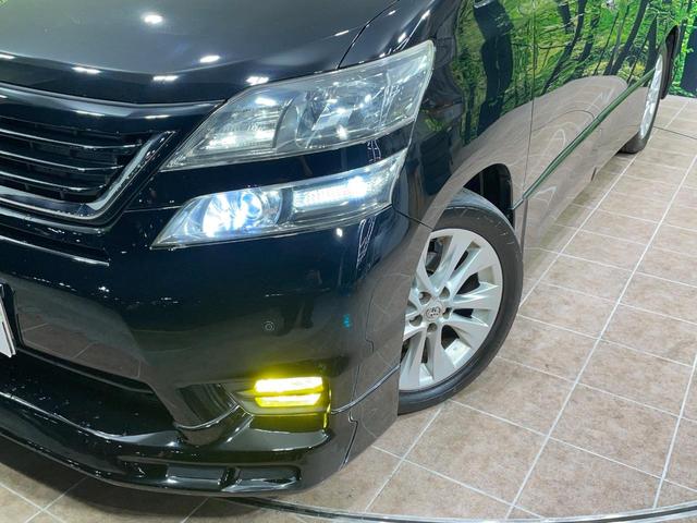 ヴェルファイア ２．４Ｚ　後席モニター　純正ナビ　バックカメラ　両側電動スライドドア　コーナーセンサー　スマートキー　オットマン　ＥＴＣ　ＨＩＤヘッド＆ＬＥＤフォグ　オートライト　デュアルエアコン　純正１８インチＡＷ（13枚目）