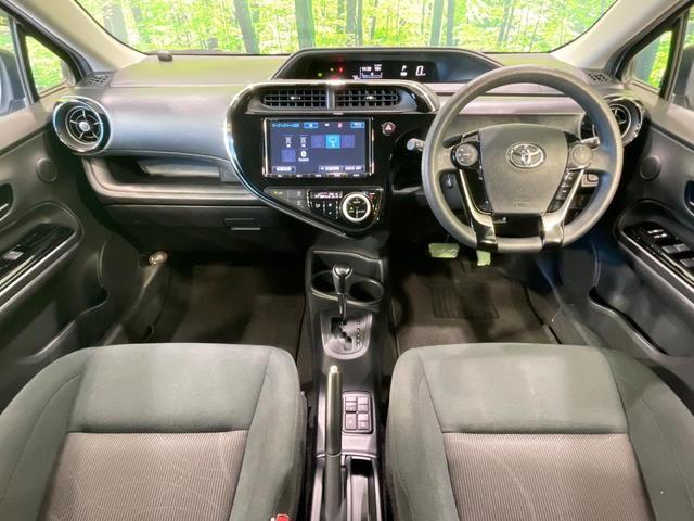 アクア Sスタイルブラック 純正ナビ バックカメラ 衝突軽減 ドラレコ コーナーセンサー シートヒーター スマートキー LEDヘッド ETC2.0 オートハイビーム オートライト オートエアコン Bluetooth 車線逸脱警報(2枚目)