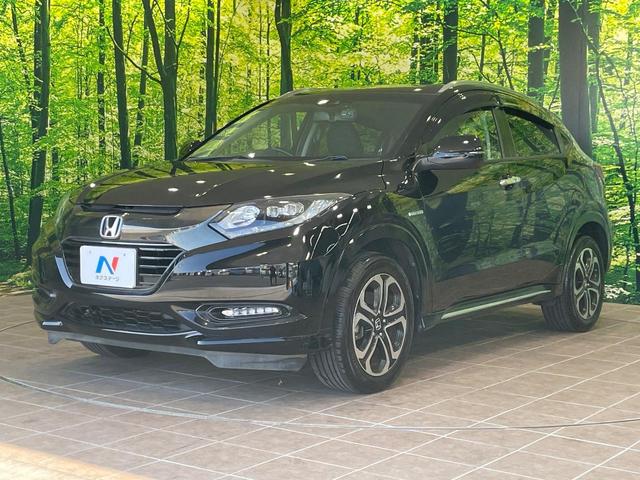 ヴェゼル ハイブリッドＺ・ホンダセンシング　純正ＳＤナビ　バックカメラ　衝突被害軽減システム　レーダークルーズ　禁煙車　ドラレコ　スマートキー　ＬＥＤヘッド　ビルトインＥＴＣ　車線逸脱警報　オートライト　デュアルエアコン　純正１７インチアルミ（57枚目）