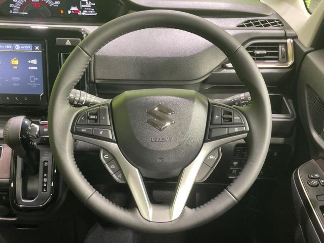 ソリオバンディット ハイブリッドMV 登録済未使用車 9型メーカーナビ 両側電動スライドドア 全周囲カメラ 衝突軽減 アダプティブクルーズ コーナーセンサー シートヒーター BSM ヘッドアップディスプレイ LEDヘッド 車線逸脱警報(11枚目)