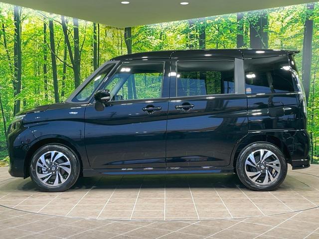 ソリオバンディット ハイブリッドMV 登録済未使用車 9型メーカーナビ 両側電動スライドドア 全周囲カメラ 衝突軽減 アダプティブクルーズ コーナーセンサー シートヒーター BSM ヘッドアップディスプレイ LEDヘッド 車線逸脱警報(65枚目)