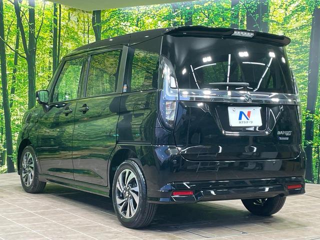 ソリオバンディット ハイブリッドMV 登録済未使用車 9型メーカーナビ 両側電動スライドドア 全周囲カメラ 衝突軽減 アダプティブクルーズ コーナーセンサー シートヒーター BSM ヘッドアップディスプレイ LEDヘッド 車線逸脱警報(68枚目)