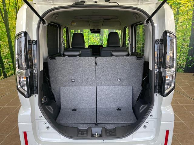 スペーシアカスタム ハイブリッドXSターボ 純正9型ナビ 両側電動スライドドア 全周囲カメラ 衝突軽減 レーダークルーズ ヘッドアップディスプレイ ハーフレザーシート シートヒーター LEDヘッド オートハイビーム 車線逸脱警報(52枚目)