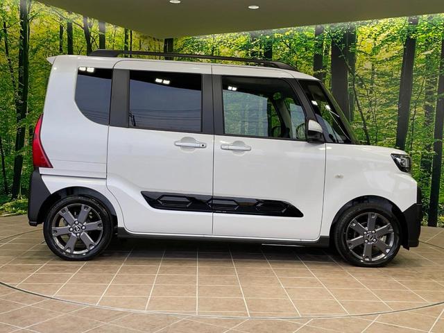 タント ファンクロスターボ　届出済未使用車　両側電動スライドドア　衝突軽減　コーナーセンサー　スマートキー　ＬＥＤヘッド　ルーフレール　オートライト　オートエアコン　純正１５インチアルミ　ＬＥＤフォグ（29枚目）
