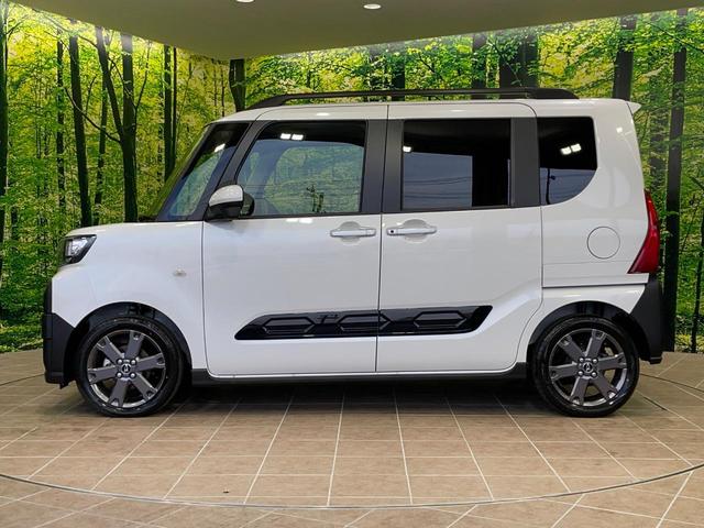 タント ファンクロスターボ　届出済未使用車　両側電動スライドドア　衝突軽減　コーナーセンサー　スマートキー　ＬＥＤヘッド　ルーフレール　オートライト　オートエアコン　純正１５インチアルミ　ＬＥＤフォグ（55枚目）