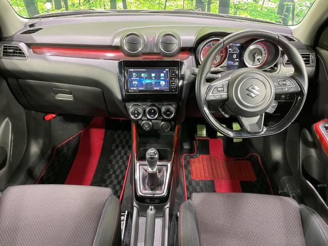 スイフトスポーツ ベースグレード MT車 GReddyエアロ ターボ ナビ バックカメラ 衝突軽減 レーダークルーズ シートヒーター コーナーセンサー スマートキー LEDヘッド オートライト オートエアコン Bluetooth(2枚目)