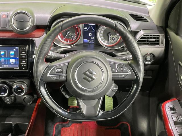 スイフトスポーツ ベースグレード MT車 GReddyエアロ ターボ ナビ バックカメラ 衝突軽減 レーダークルーズ シートヒーター コーナーセンサー スマートキー LEDヘッド オートライト オートエアコン Bluetooth(11枚目)
