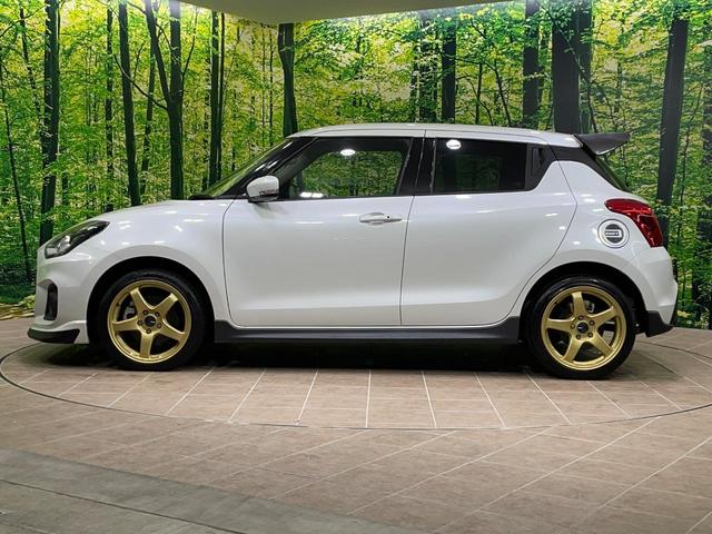 スイフトスポーツ ベースグレード MT車 GReddyエアロ ターボ ナビ バックカメラ 衝突軽減 レーダークルーズ シートヒーター コーナーセンサー スマートキー LEDヘッド オートライト オートエアコン Bluetooth(53枚目)