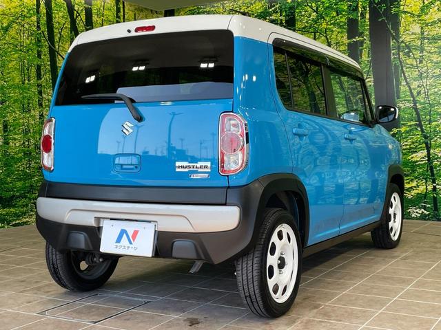 ハスラー Ｇ　ナビ　衝突軽減装置　ＥＴＣ　シートヒーター　スマートキー　オートエアコン　アイドリングストップ　ドアバイザー　プライバシーガラス　電動格納ミラー　ヘッドライトレベライザー　ＣＤ／ＤＶＤ再生（17枚目）