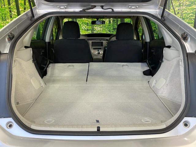 プリウス S 純正ナビ バックカメラ スマートキー HIDヘッド ETC 純正15インチAW オートライト オートエアコン 電動格納ミラー Bluetooth CD DVD再生 フルセグ プライバシーガラス(10枚目)