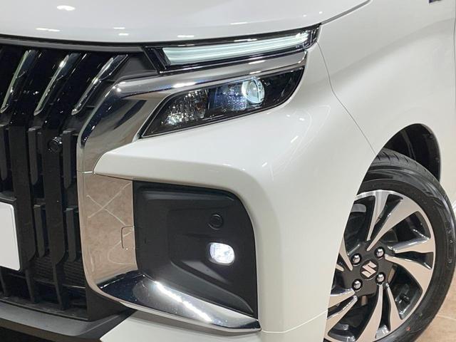 ソリオバンディット ハイブリッドＭＶ　登録済未使用車　両側電動スライドドア　衝突軽減　コーナーセンサー　スマートキー　ＬＥＤヘッド　純正１５インチＡＷ　オートハイビーム　車線逸脱警報　オートライト　オートエアコン　ＬＥＤフォグ（12枚目）