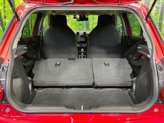 スイフトスポーツ ベースグレード　ターボ　純正ナビ　全周囲カメラ　衝突軽減　ドラレコ　パドルシフト　スマートキー　シートヒーター　ＬＥＤヘッド　ＥＴＣ　純正１７インチＡＷ　車線逸脱警報　オートライト　Ｂｌｕｅｔｏｏｔｈ　ＣＤ（10枚目）