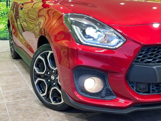 スイフトスポーツ ベースグレード　ターボ　純正ナビ　全周囲カメラ　衝突軽減　ドラレコ　パドルシフト　スマートキー　シートヒーター　ＬＥＤヘッド　ＥＴＣ　純正１７インチＡＷ　車線逸脱警報　オートライト　Ｂｌｕｅｔｏｏｔｈ　ＣＤ（12枚目）