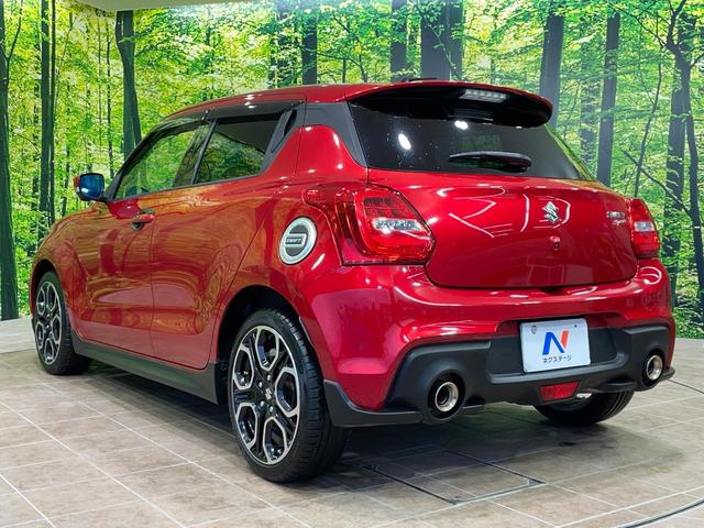 スイフトスポーツ ベースグレード　ターボ　純正ナビ　全周囲カメラ　衝突軽減　ドラレコ　パドルシフト　スマートキー　シートヒーター　ＬＥＤヘッド　ＥＴＣ　純正１７インチＡＷ　車線逸脱警報　オートライト　Ｂｌｕｅｔｏｏｔｈ　ＣＤ（53枚目）