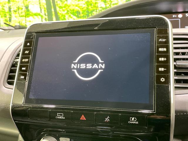 セレナ ｅ－パワー　ハイウェイスターＶ　両側電動スライドドア　後席モニター　純正９型ナビ　全周囲カメラ　セーフティパックＡ　衝突軽減　プロパイロット　デジタルインナーミラー　ＢＳＭ　ドラレコ　コーナーセンサー　ＬＥＤヘッド＆フォグ　ＥＴＣ（6枚目）