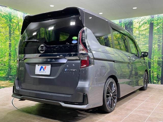 セレナ ｅ－パワー　ハイウェイスターＶ　両側電動スライドドア　後席モニター　純正９型ナビ　全周囲カメラ　セーフティパックＡ　衝突軽減　プロパイロット　デジタルインナーミラー　ＢＳＭ　ドラレコ　コーナーセンサー　ＬＥＤヘッド＆フォグ　ＥＴＣ（18枚目）