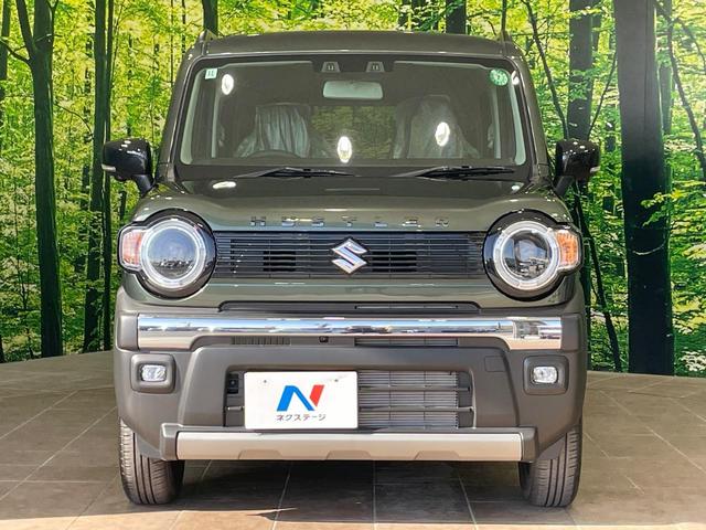 ハスラー タフワイルド 届出済未使用車 純正9型ナビ 全周囲カメラ 衝突軽減 アダプティブクルーズ 車線逸脱警報 コーナーセンサー スマートキー シートヒーター LEDヘッド&フォグ オートハイビーム 純正15インチAW(14枚目)