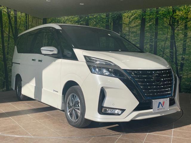 セレナ ｅ－パワー　ハイウェイスターＶ　純正９型ナビ　全周囲カメラ　衝突軽減　レーダークルーズ　コーナーセンサー　車線逸脱警報　両側電動スライドドア　スマートキー　ドラレコ　ＬＥＤヘッド＆フォグ　純正１５インチＡＷ　ダブルエアコン（17枚目）