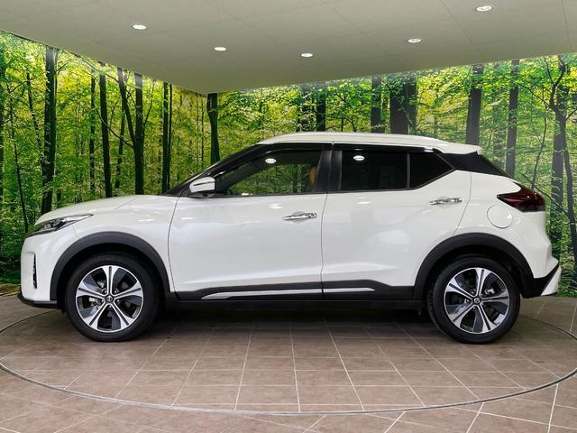 キックス X ツートーンインテリアエディション 9型ナビ 全周囲カメラ 衝突軽減 プロパイロット デジタルインナーミラー シートヒーター コーナーセンサー スマートキー LEDヘッド ルーフレール ビルトインETC 純正17インチアルミ(24枚目)