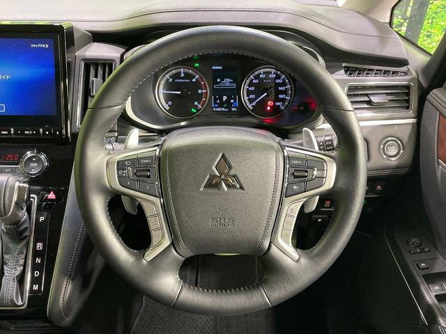 デリカD:5 P 8人乗 ターボ ディーゼル 純正10型ナビ 両側電動スライドドア バックカメラ 100V電源 衝突軽減 電動リアゲート パワーシート ドラレコ スマートキー LEDヘッド ETC BSM(12枚目)