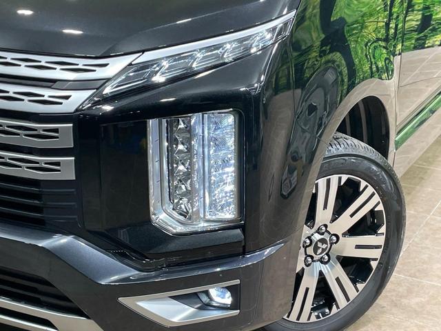 デリカD:5 P 8人乗 ターボ ディーゼル 純正10型ナビ 両側電動スライドドア バックカメラ 100V電源 衝突軽減 電動リアゲート パワーシート ドラレコ スマートキー LEDヘッド ETC BSM(13枚目)