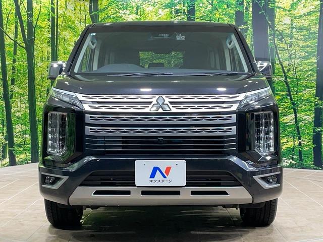 デリカD:5 P 8人乗 ターボ ディーゼル 純正10型ナビ 両側電動スライドドア バックカメラ 100V電源 衝突軽減 電動リアゲート パワーシート ドラレコ スマートキー LEDヘッド ETC BSM(15枚目)