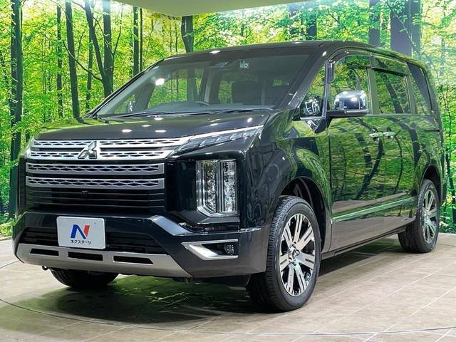 デリカD:5 P 8人乗 ターボ ディーゼル 純正10型ナビ 両側電動スライドドア バックカメラ 100V電源 衝突軽減 電動リアゲート パワーシート ドラレコ スマートキー LEDヘッド ETC BSM(65枚目)