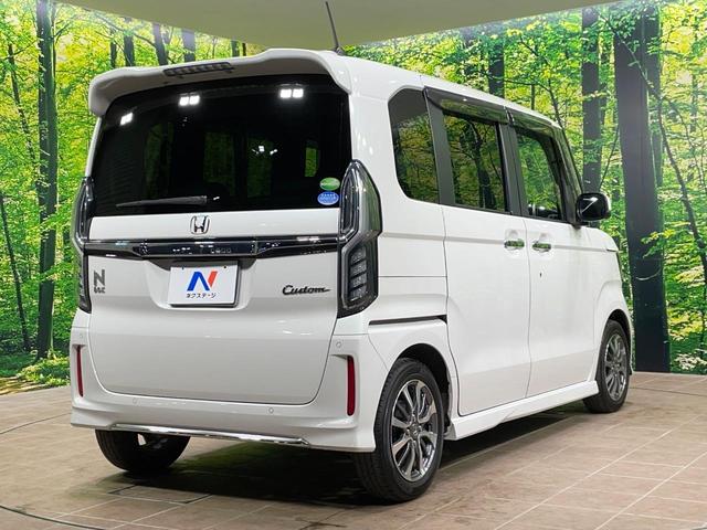 Ｎ－ＢＯＸカスタム Ｌ　電動スライドドア　ナビ　バックカメラ　レーダークルーズ　衝突軽減装置　ドラレコ　ＥＴＣ　クリアランスソナー　ＬＥＤヘッド　シートヒーター　スマートキー　オートライト　オートエアコン　フルセグ（17枚目）