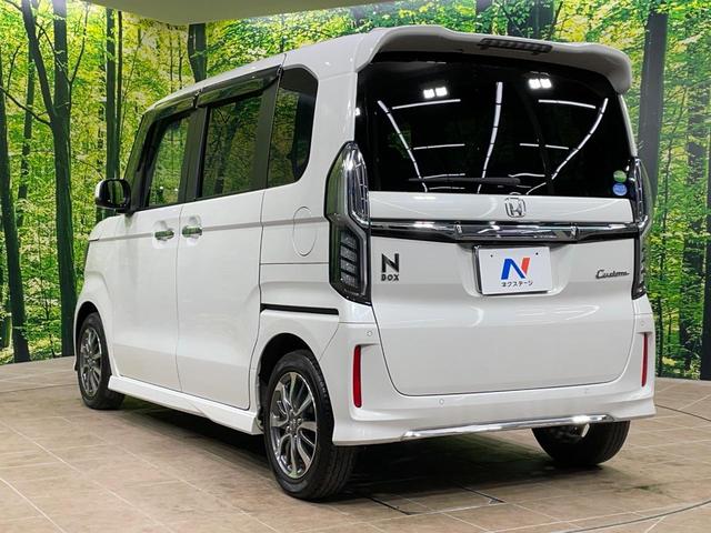 Ｎ－ＢＯＸカスタム Ｌ　電動スライドドア　ナビ　バックカメラ　レーダークルーズ　衝突軽減装置　ドラレコ　ＥＴＣ　クリアランスソナー　ＬＥＤヘッド　シートヒーター　スマートキー　オートライト　オートエアコン　フルセグ（25枚目）
