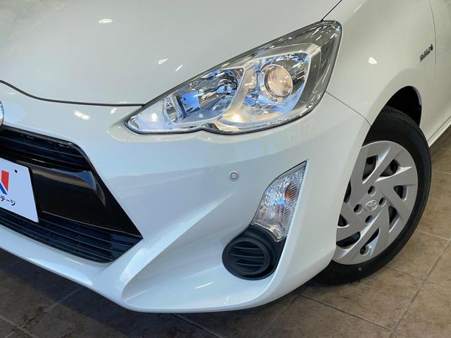 アクア S 純正ナビ バックカメラ 衝突軽減装置 ETC クリアランスソナー LEDヘッド スマートキー オートライト オートエアコン オートマチックハイビーム ステアリングスイッチ Bluetooth再生(12枚目)