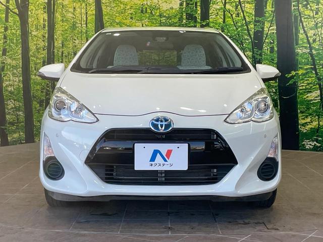 アクア S 純正ナビ バックカメラ 衝突軽減装置 ETC クリアランスソナー LEDヘッド スマートキー オートライト オートエアコン オートマチックハイビーム ステアリングスイッチ Bluetooth再生(14枚目)