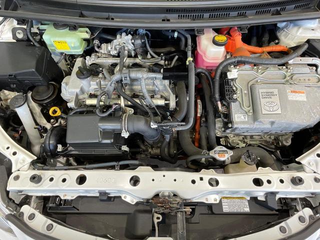 アクア S 純正ナビ バックカメラ 衝突軽減装置 ETC クリアランスソナー LEDヘッド スマートキー オートライト オートエアコン オートマチックハイビーム ステアリングスイッチ Bluetooth再生(18枚目)