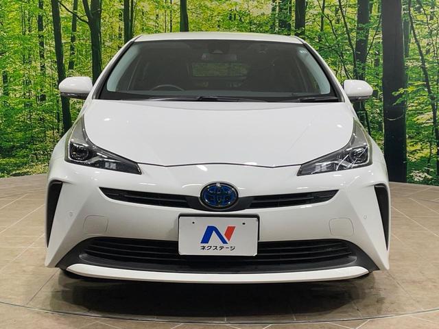 プリウス S ナビ バックカメラ レーダークルーズ 衝突軽減装置 ドラレコ ETC LEDヘッド クリアランスソナー オートマチックハイビーム 車線逸脱警報 オートライト オートエアコン ステアリングスイッチ(14枚目)