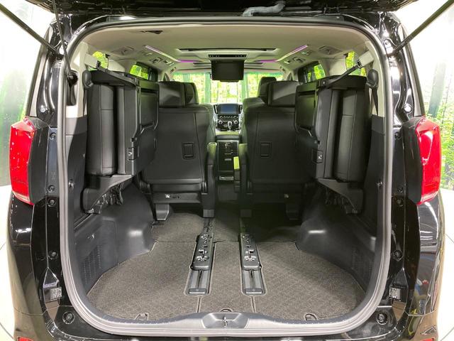 アルファード 2.5S Cパッケージ サンルーフ 純正9型ナビ 両側電動スライドドア 純正12型後席モニター バックカメラ 100V電源 衝突軽減 電動リアゲート 合皮レザーシート シートエアコン ドラレコ コーナーセンサー(11枚目)