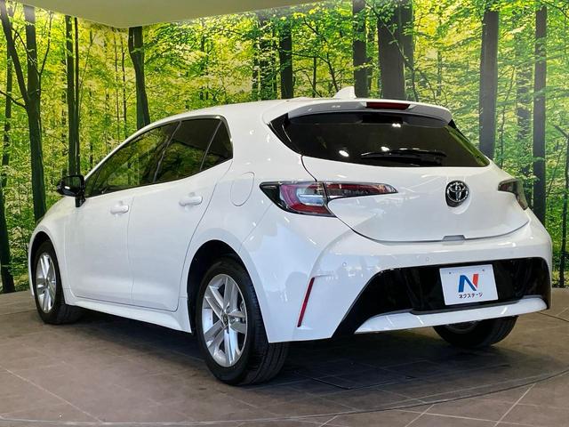 カローラスポーツ G MT車 純正ディスプレイオーディオ バックカメラ 衝突軽減 レーダークルーズ コーナーセンサー スマートキー LEDヘッド 純正16インチアルミ オートハイビーム 車線逸脱警報 オートライト(48枚目)