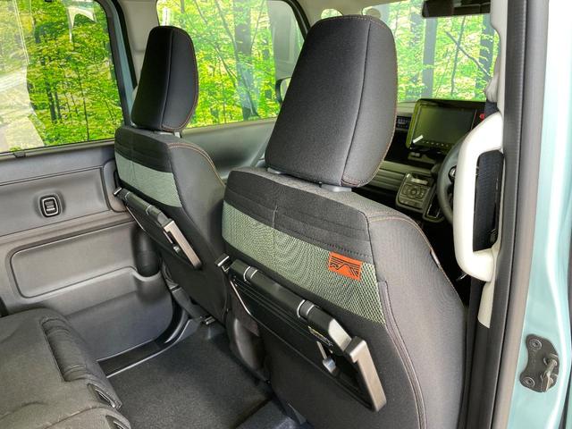 スペーシアギア ハイブリッドXZ 2トーン 届出済未使用車 両側電動スライドドア 純正9型ナビ 全周囲カメラ 衝突軽減 レーダークルーズ コーナーセンサー スマートキー LEDヘッド 純正14インチAW オートハイビーム 車線逸脱警報(30枚目)