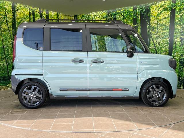 スペーシアギア ハイブリッドXZ 2トーン 届出済未使用車 両側電動スライドドア 純正9型ナビ 全周囲カメラ 衝突軽減 レーダークルーズ コーナーセンサー スマートキー LEDヘッド 純正14インチAW オートハイビーム 車線逸脱警報(59枚目)