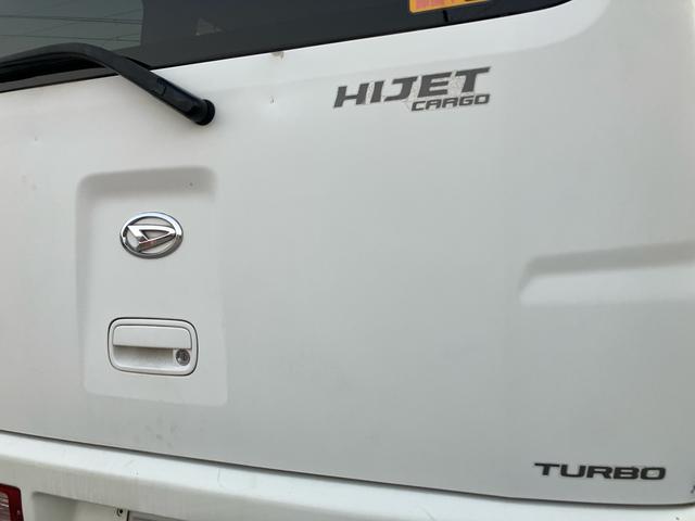 ハイゼットカーゴ クルーズターボ MT5速  キーレス 電動ドアミラー ハイルーフ ドアバイザー(20枚目)