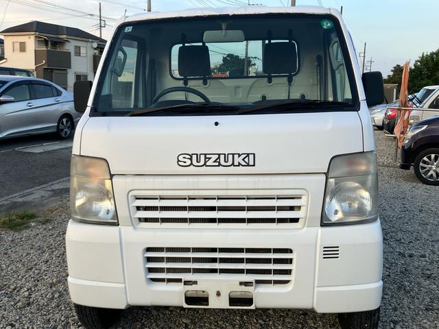 キャリイトラック KCエアコン・パワステ ラジオ マニュアル5速 4WD  エアコン 3方開(2枚目)