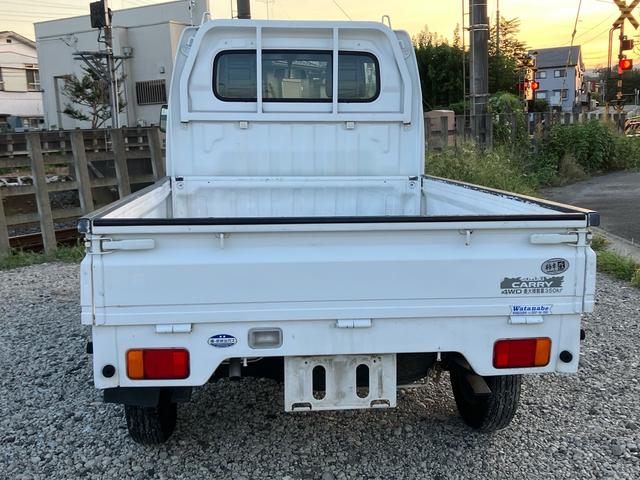 キャリイトラック KCエアコン・パワステ ラジオ マニュアル5速 4WD  エアコン 3方開(5枚目)