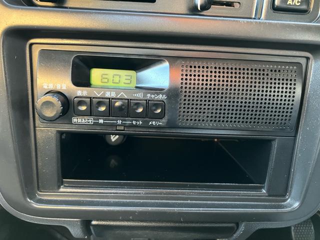 キャリイトラック KCエアコン・パワステ ラジオ マニュアル5速 4WD  エアコン 3方開(30枚目)