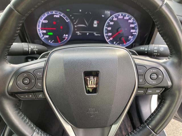 クラウンハイブリッド Ｓ　Ｃパッケージ　全方向カメラ　レザーシート　シートＡＣ　ＨＵＤ　ＢＳＭ　メーカーナビＴＶ（21枚目）