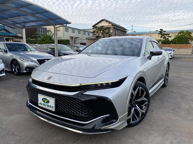 クラウンクロスオーバー Ｇアドバンスド・レザーパッケージ　Ｅ－Ｆｏｕｒ　４ＷＤ　モデリスタエアロ　２１インチアルミ　全方向カメラ　パワーバックドア　ＴＳＳ　クリアラスソナー　ＨＵＤ　ＢＳＭ　レザーシート　シートＡＣ　Ｄインナーミラー　ＥＴＣ２・０（2枚目）