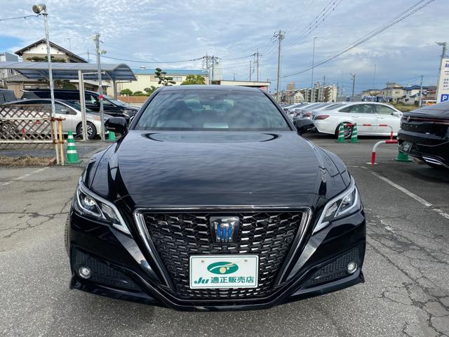 クラウンハイブリッド Ｓ　Ｃパッケージ　全方向カメラ　ＴＳＳ　クリアラスソナー　ＬＥＤライト　フォグ　メーカーナビＴＶ　ＨＵＤ　ＢＳＭ　ＥＴＣ２．０　ハンドル／シートヒーター　ブルートゥース（3枚目）