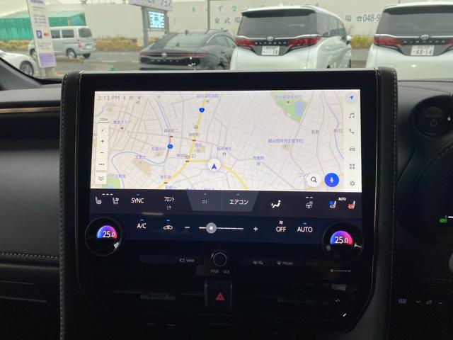 アルファードハイブリッド Ｚ　オーディオディスプレイＴＶ　レザーシート　シートＡＣ　ハンドルヒーター　Ｄインナーミラー　ＢＳＭ　ＴＳＳ　クリアラスソナー　両側パワースライドドア　パワーバックドア　ガラスルーフ（22枚目）